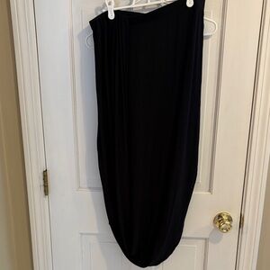 Free people beach large Black Skirt like new cotton